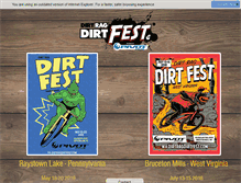Tablet Screenshot of dirtragdirtfest.com